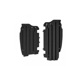 Cache radiateur POLISPORT couleur origine 16 Kawasaki KX450F:784578BK