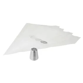 Lot de 4 poches à douille et embout étoile en inox Baker Edition Dr. O 