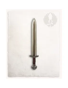 Épée Viking courte pour GN modèle Fidas, finition acier ⚔️ Boutique Épées